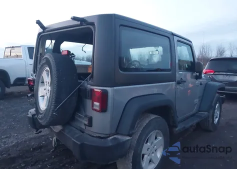 2016 Jeep Wrangler Sport from USA, damaged, VIN 1C4AJWAG7GL296465